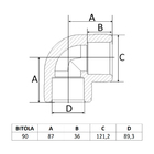 Joelho 90° Ppr Dn 90 Amanco