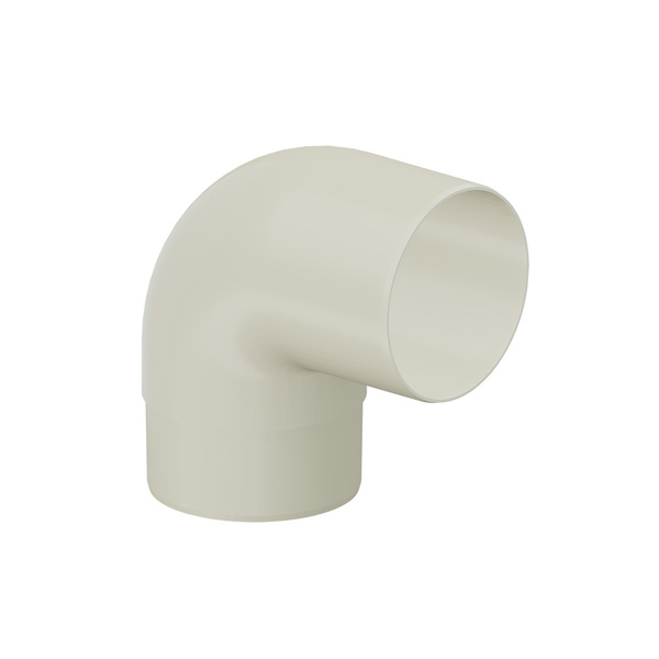 Joelho 90° PVC Circular Aquapluv Style Branco Tigre