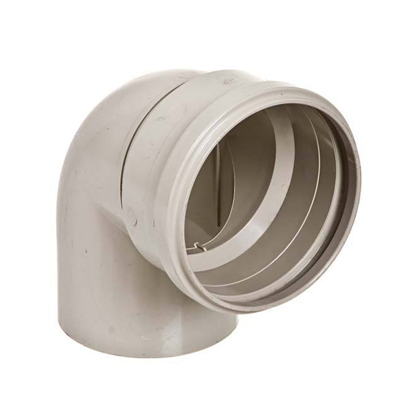 Joelho 90° PVC Esgoto 88mmx100mm ou 3.1/2"x4" Tigre