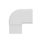 Joelho 90° PVC Retangular Aquapluv Style Branco 10x6,5cm Tigre