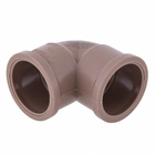 Joelho 90° Soldável Marrom 40mm 1.1/4" Plastilit