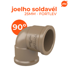 Joelho 90º Soldável 25 Mm Fortlev