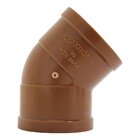 Joelho Água 45º Marrom - Krona, Tamanho: 50mm