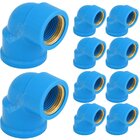 Joelho Azul Bucha Latão 32mm X 3/4'pol 10 Peças Krona