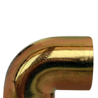 Joelho Cotovelo Curva Metal Dourado Macho X Fêmea 1/2 X 90°