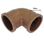 Joelho Cotovelo Soldável Krona 90° 75mm