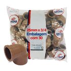 Joelho Cotovelo Soldável Rosca Krona 90° 25mmx3/4' 30 Peças