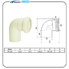 Joelho De 90 Para Esgoto Dn100 Amanco