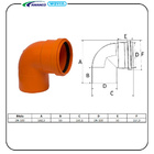 Joelho De 90° Silentium Dn100 Amanco