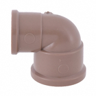 Joelho de Redução 90° Soldável Marrom 32x25mm 1x3/4" Plastilit