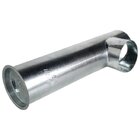 Joelho Fogão Lenha Galvanizada Zatti - 110mm