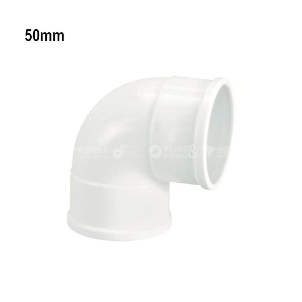 Joelho Para Esgoto 90º - 10 Unidades - 50 Mm