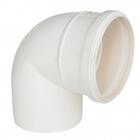 Joelho para Esgoto 90º Plastilit 75mm - Embalagem Com 25 Unid