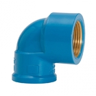 Joelho Plastubos Azul 25x25mm 3-4"x3-4" C-24pcs