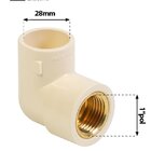 Joelho Transicao Ff Cpvc Ultraterm Krona 28mm X 1'pol