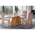 Jogo 02 Cadeiras Paola Cimol Nature/nude