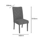 Jogo 02 Cadeiras Para Sala De Jantar Golden Demolição Suede P