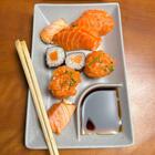 Jogo 100 Pratos Sushi 19cm Melamina Com Molheira Lyor Granili