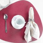 Jogo 10 Americano Shape Pu 43cm Bordô