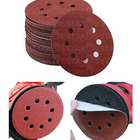 Jogo 10 Disco De Lixa Velcro Para Madeira 150mm Grão 60 - Sta