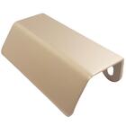 Jogo 10 Puxadores Pv22 80 Alça De Sobrepor Dourado Para Móvel