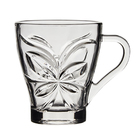 Jogo 12 Canecas De Vidro Borboleta 280ml Class Home