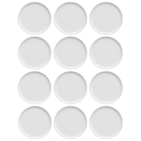 Jogo 12 Pratos De Sobremesa Redondos 18,5cm Bold Germer Em Po