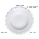 Jogo 12 Pratos Fundos Redondos 23,5cm Bar Hotel Germer Em Por