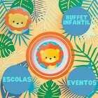 Jogo 12 Pratos Infantil Buba Prato Raso Redondo 21cm Para Cri