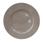 Jogo 12 Pratos Raso E Fundo Nude Class Home