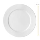Jogo 12 Pratos Rasos Redondos 24cm Bar Hotel Germer Em Porcel