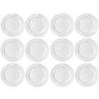 Jogo 12 Pratos Rasos Redondos 24cm Bar Hotel Germer Em Porcel