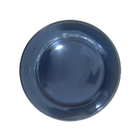 Jogo 12 Pratos Sobremesa Cerâmica Azul 18cm Class Home