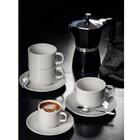 Jogo 12 Xícaras Com Pires Em Porcelana 240ml Paola Tramontina