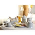 Jogo 12 Xícaras De Café Com Pires De Porcelana 65ml Classe Ún