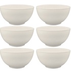 Jogo 18 Peças Prato De Jantar, Sobremesa E Tigela Melamina Az