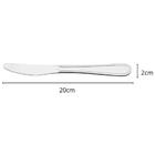 Jogo 1 2facas 20cm E 12 Colheres 18cm Inox Siena Brinox Mesa