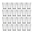 Jogo 24 Copos De Vidro Americano Tradicional Nadir Figueiredo
