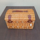 Jogo 24 Peças Cesta Picnic Para 4 Pessoas Home&co Fibra Natur