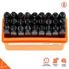 Jogo 27 Marcador Punção Letra Alfabeto Abcdário 8mm Starfer