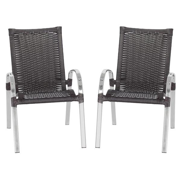 Jogo 2 Cadeiras Colombia De Área Externa, Edícula Em Aluminio