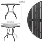 Jogo 2 Cadeiras De Area Em Aluminio E Tela Sling Clássic De P