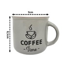 Jogo 2 Canecas Cerâmica Coffee Soft Colorida 350ml - Fratelli