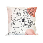 Jogo 2 Capa Almofada Boho Tropital Minimalista - 42cm X 42cm