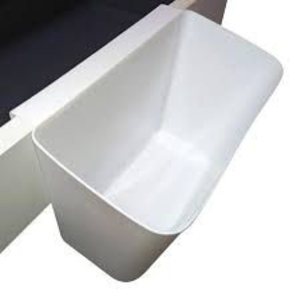 Jogo 2 Lixeiras Suspensa P/ Cozinha De Plástico Abs. 1.7 Lit.