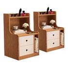 Jogo 2 Mesas De Cabeceira Salinas Freijó Off White