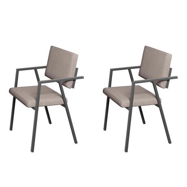 Jogo 2 Poltrona De Escritório Madri Bege