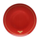 Jogo 2 Pratos Porcelana Jantar Mulher Maravilha