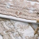 Jogo 2 toalhas de lavabo Trussardi Imperiale Bordada Branco