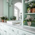 Jogo 2 Vasos Cachepô Cerâmico Frankfurt 10 Bronze E Paladio -